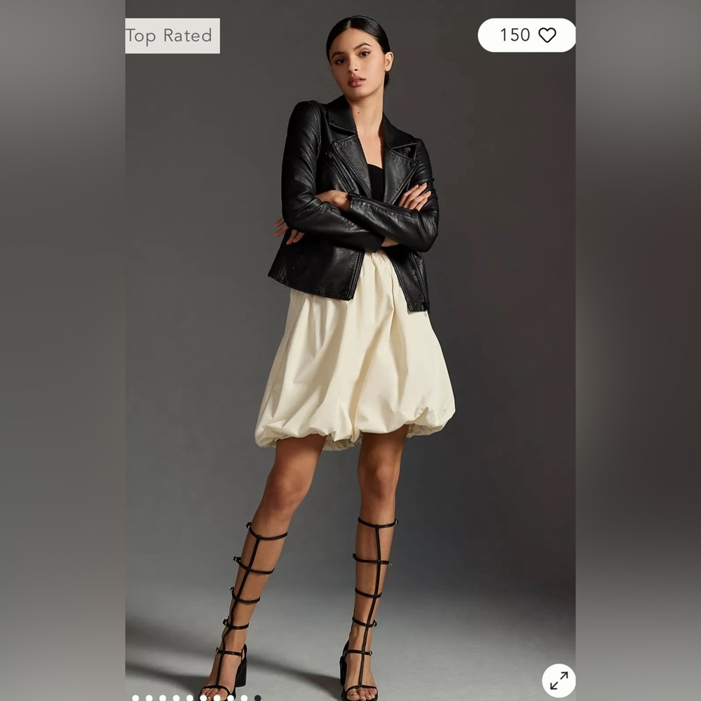 Anthropologie BLANKNYC Faux Leather Moto Jacket